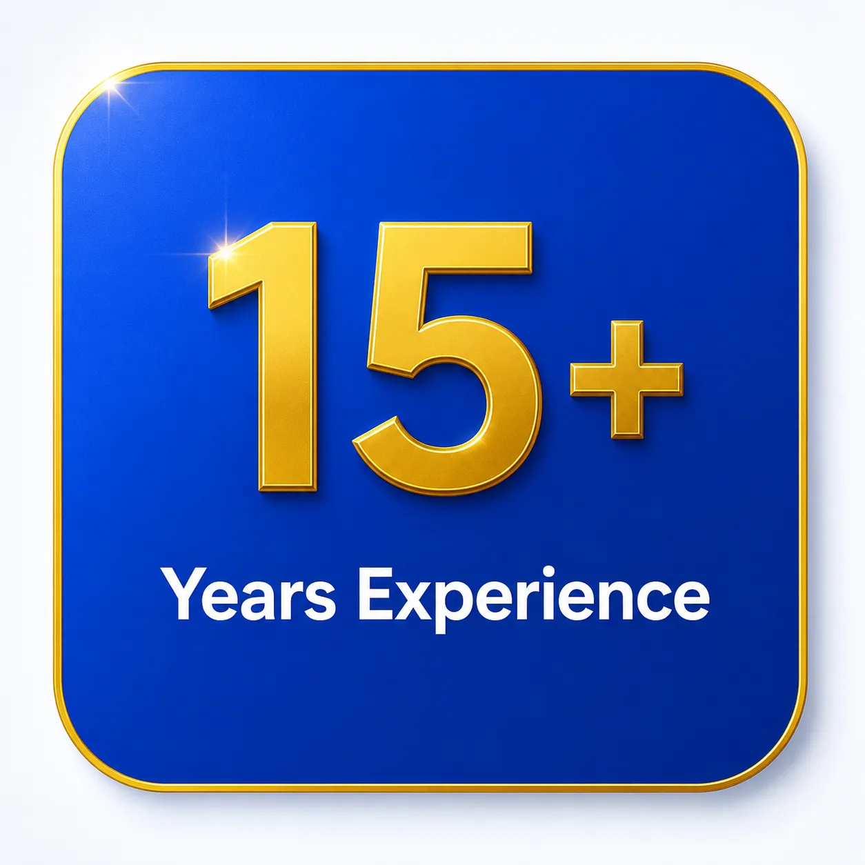 15 Years Experience