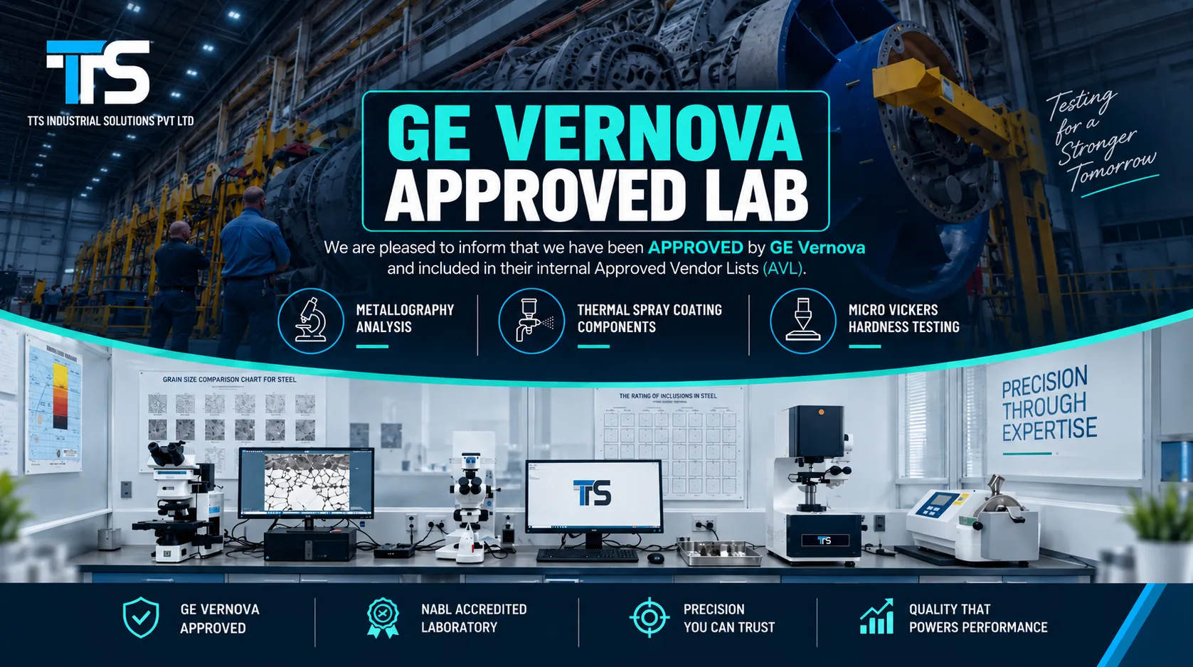 GE Vernova Approved Laboratory