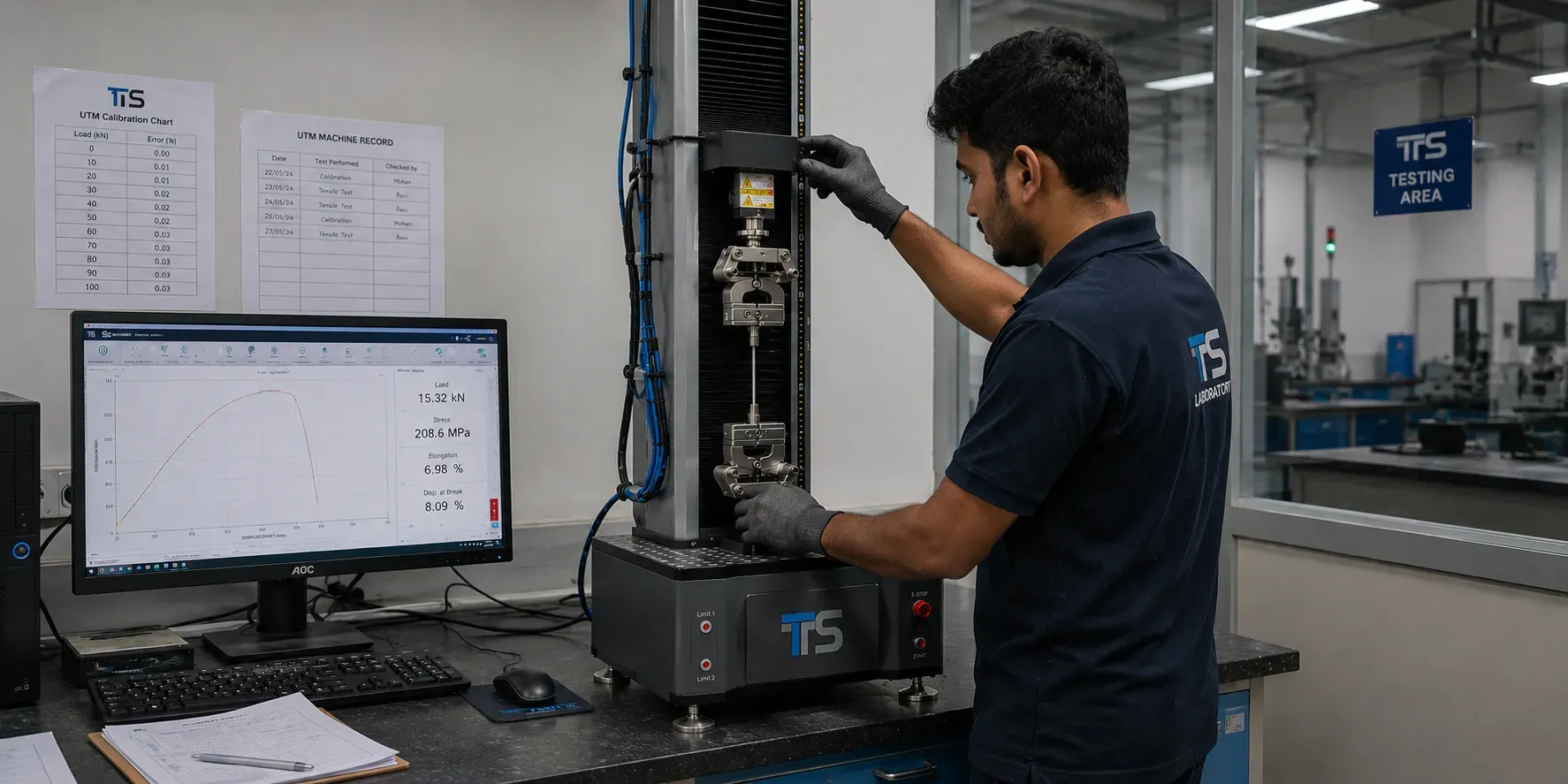 Bond Strength Testing Laboratory